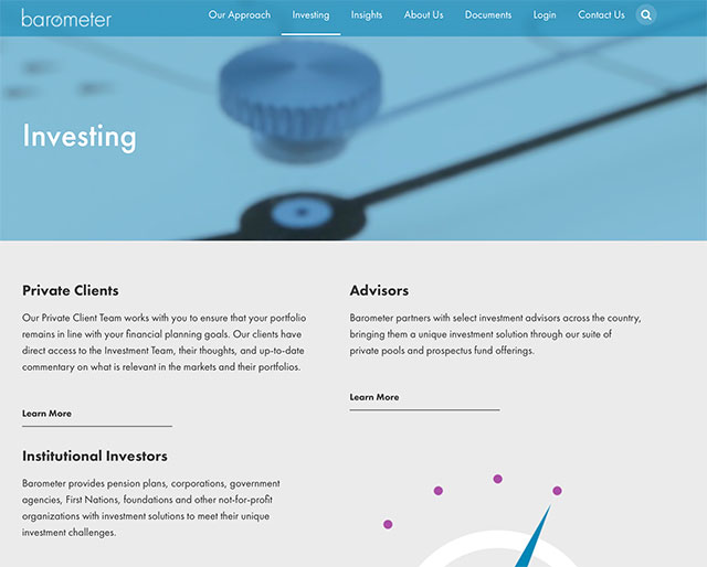 Barometer launches new website.